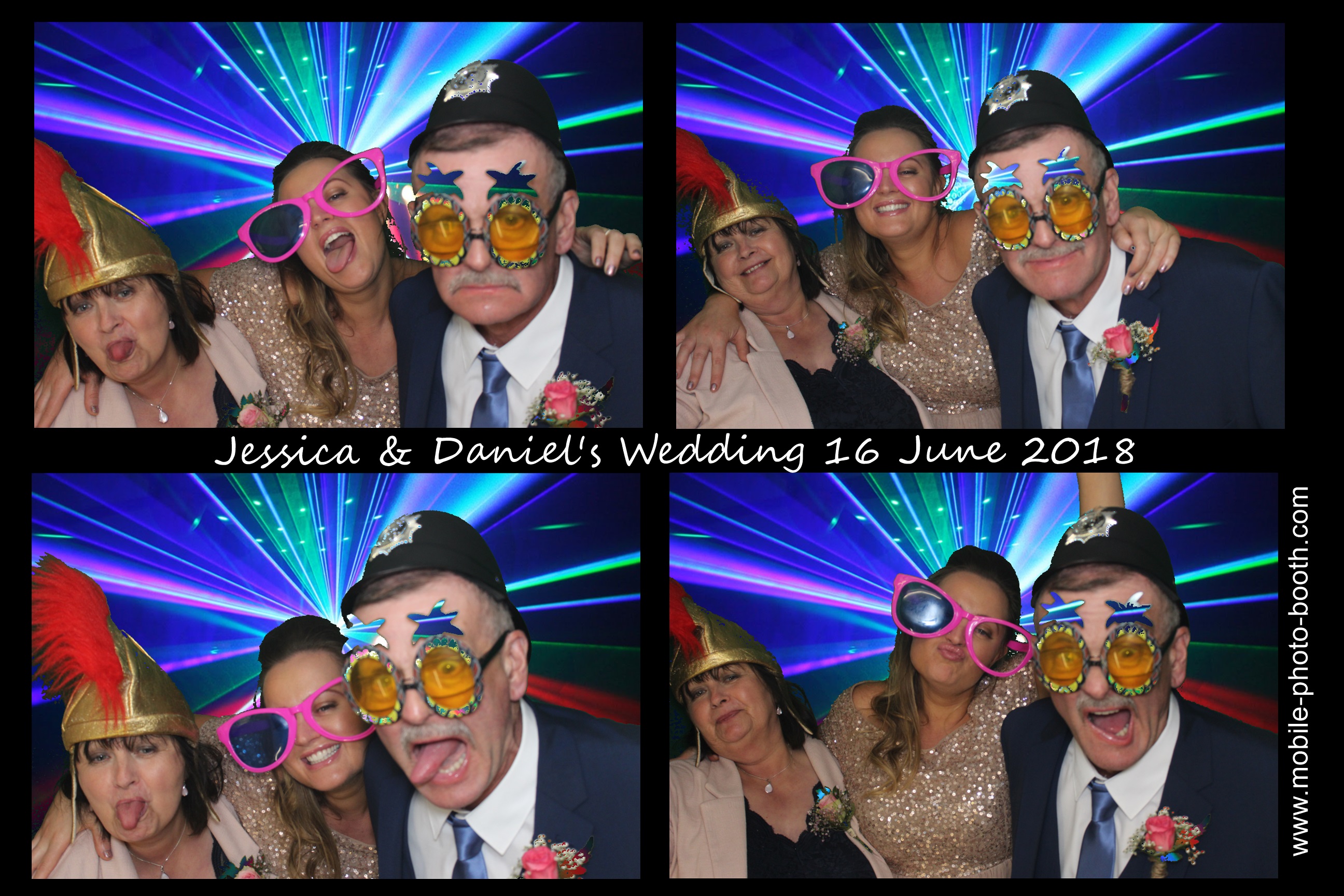 Jessica & Daniel | View more photos from the event at images.mobile-photo-booth.com/u/MobilePhotoBoothUK/Jessica-Daniel